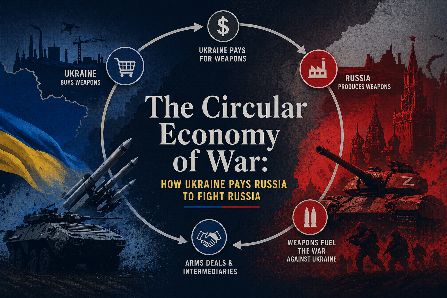 The Circular Economy of War: How Ukraine Pays Russia to Fight Russia